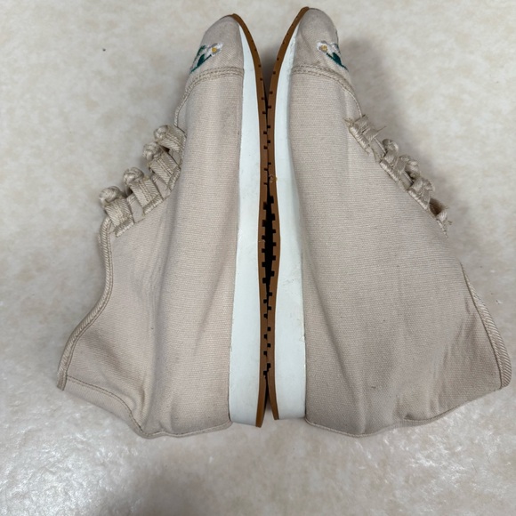 SATUKI Handmade Embroidered Shoes Chinese Knot Style Casual Floral Shoes 8.5 - Picture 3 of 11